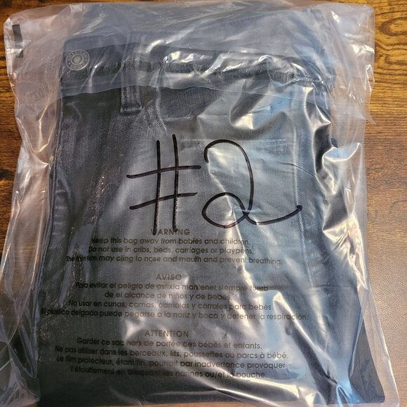 American Eagle Jeans 6 R 360 Next Level Stretch Super Hi Rise Jegging Black - Picture 11 of 11